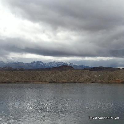 The view from Site Six Lake Havasu City of the Whipple Mountains. 20 Feb 2013  Copyright (c) 2013 David Vander Pluym